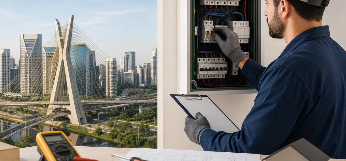 Orçamento de eletricista em São Paulo: como pedir e comparar