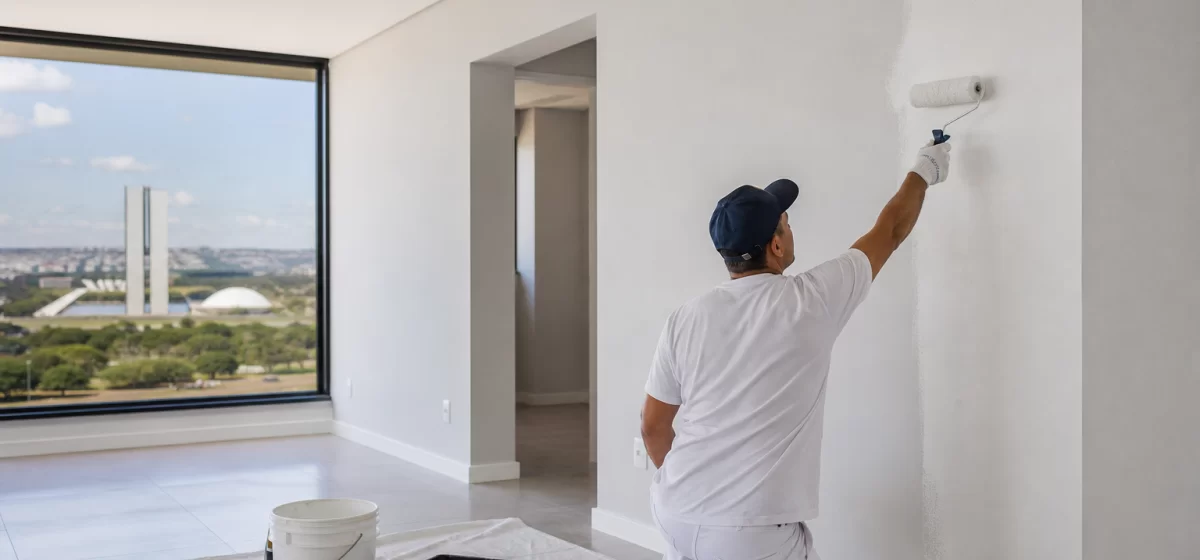 Pintor em Brasília para entrega de imóvel: como orçar