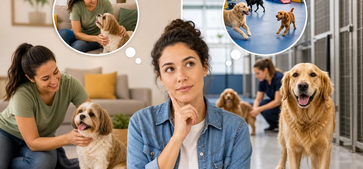 Pet sitter ou hotel para cães: qual escolher e como encontrar