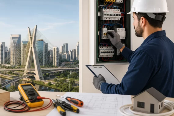 Orçamento de eletricista em São Paulo: como pedir e comparar