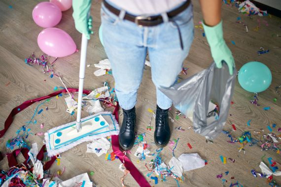 Limpeza Pós-Festa: Como Deixar a Casa Impecável Rapidamente
