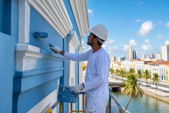 Pintor em Recife para fachada: como comparar orçamentos
