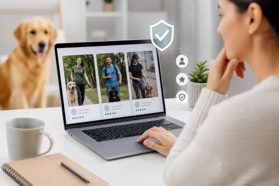 Como contratar um passeador de cães pela internet com segurança